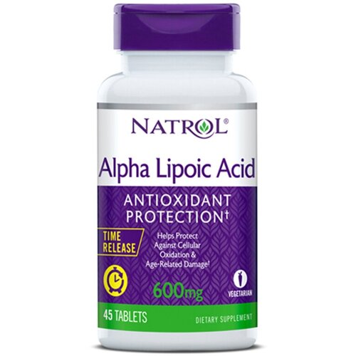   Natrol Alpha Lipoic Acid Time Release . . ., 600 , 50 , 45 .  -     , -  