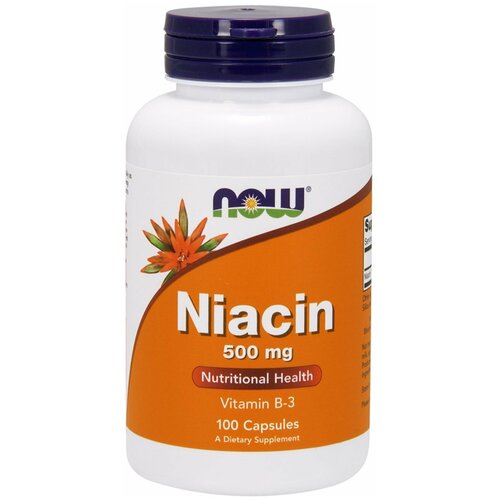    NOW Niacin, 90 , 500 , 100 .  -     , -  