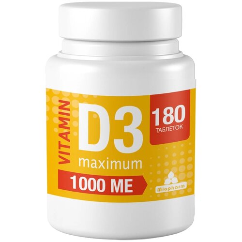 ���� Miopharm ������� �3 �������� ���., 1000 ME, 60 �, 180 ��.