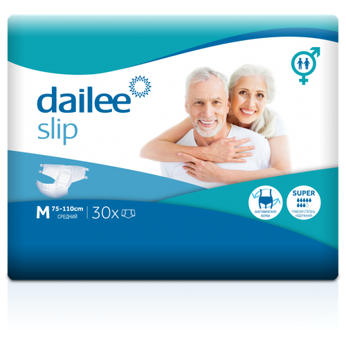 ���� ���������� ��� �������� DAILEE Super, M, 75 � 120 ��, 8 ������, 75-110 ��, 1 ��. �� 30 ��.