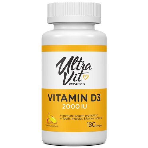   UltraVit Vitamin D3 ., 2000 ME, 70 , 180 .  -     , -  