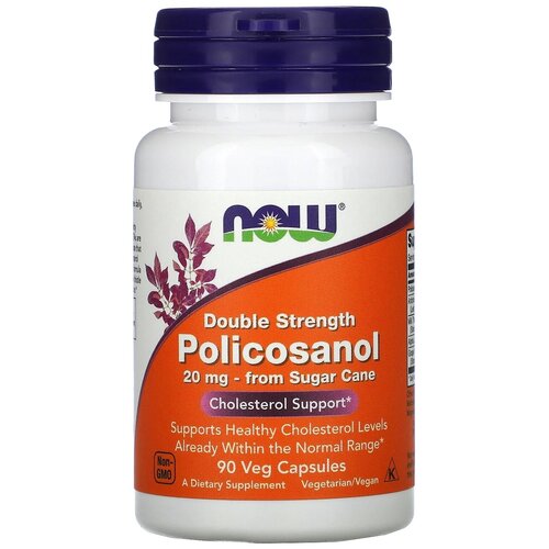   NOW Double Strength Policosanol () 20  90   -     , -  