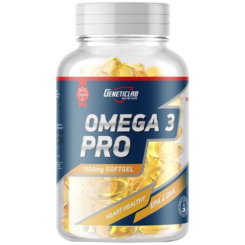   Geneticlab Nutrition Omega 3 Pro 1000 mg (90 .), 140 , 90 .  -     , -  