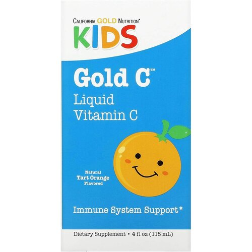 ���� California Gold Nutrition Children's Liquid Gold Vitamin C ��., 118 ��, 0.1 �