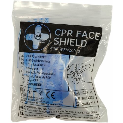   -    CPR FACE SHIELD Rhino Rescue  -     , -  