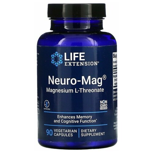    L-   (Neuro-Mag L- Life Extension) 90   -     , -  