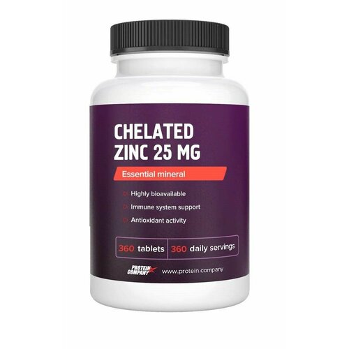     25  +  6.   ,     . Chelated zinc. 360   -     , -  