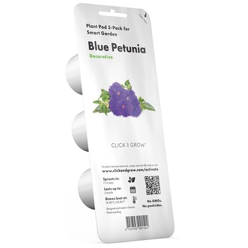        Click and Grow Refill 3-Pack   (Blue Petunia)  -     , -,   