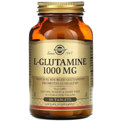 ���� Solgar L-Glutamine ���., 1000 ��, 250 �, 60 ��.