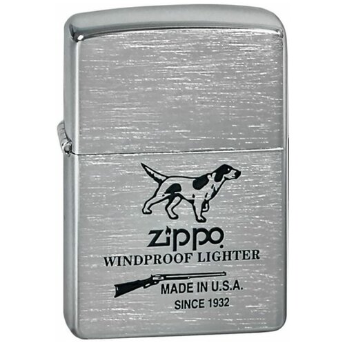     ZIPPO 200 Hunting Tools   Brushed Chrome -  