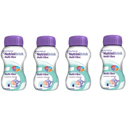 ���� NutriniDrink (Nutricia) Multi Fibre, ������� � ������������, 200 ��, 960 �, �����������, 4 ��.