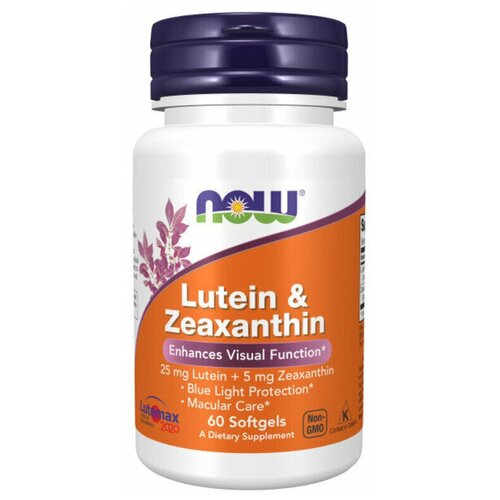   NOW Lutein and Zeaxanthin 60  /     60   -     , -  