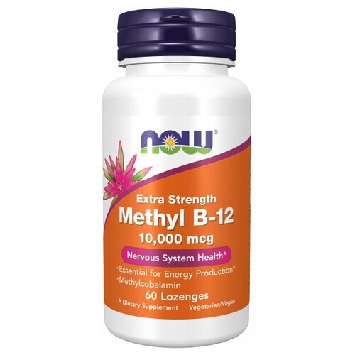 ���� NOW Methyl B-12 10000 mcg, 60 ���.
