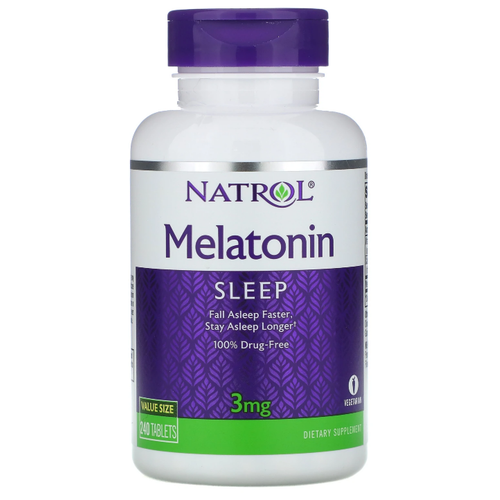   Natrol Melatonin 3 mg 240 tab /   3  240   -     , -  