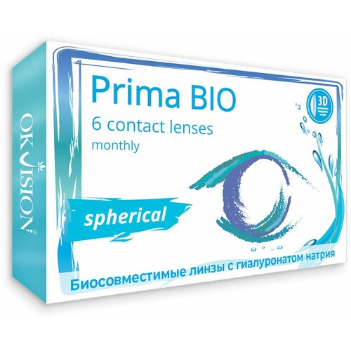     OKVision PRIMA BIO, 6 ., R 8,8, D -8, , 1 .  -     , -  