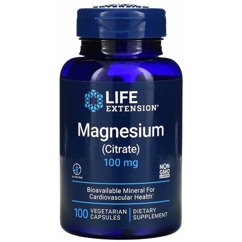 ���� ������� Life Extension Magnesium Citrate, 170 �, 150 ��, 100 ��, 100 ��.