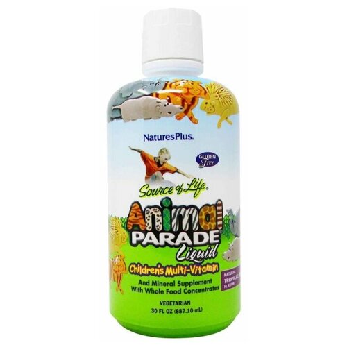   Natures Plus Animal Parade Childrens Multi-Vitamin 887 ml /      -     , -  