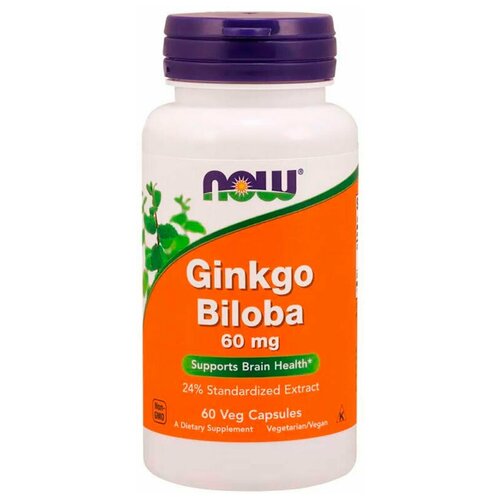   NOW Foods Ginkgo Biloba 60 . (60 .)  -     , -  