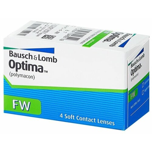 ���� ���������� ����� BAUSCH+LOMB Optima FW, 4 ��., R 8,4, D -1,5, 1 ��.
