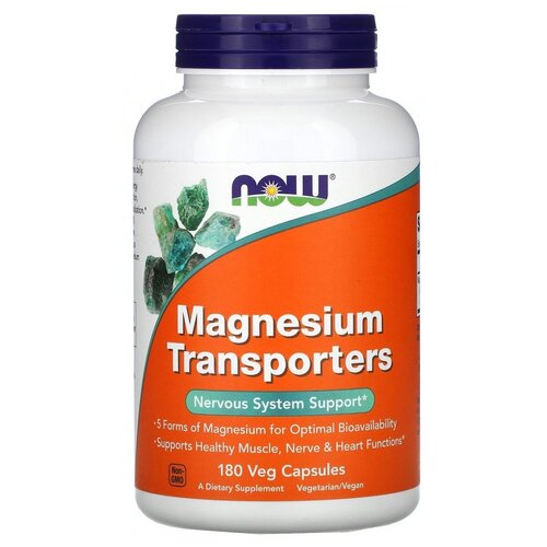    NOW Magnesium Transporters, 200 , 180 .  -     , -  