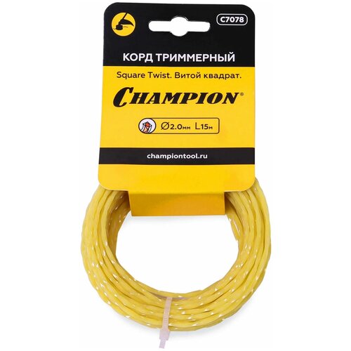    CHAMPION Square Twist C7078 2  15  2   -     , -,   