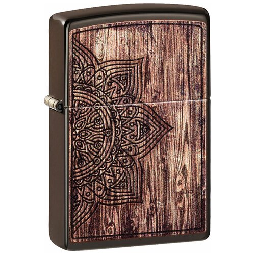      ZIPPO 49184   Brown Matte  -     , -,   