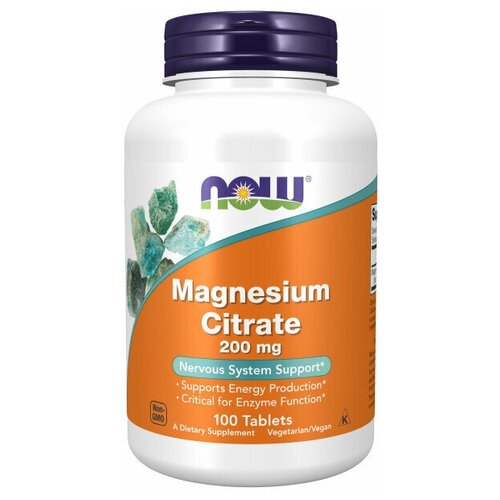   NOW Magnesium Citrate 200  100  /    200  100   -     , -  