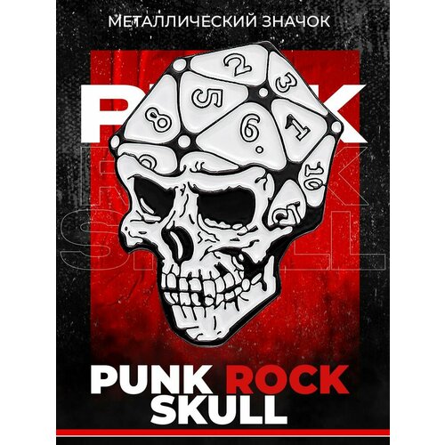       Punk Rock Skull D20 Cube  -     , -  