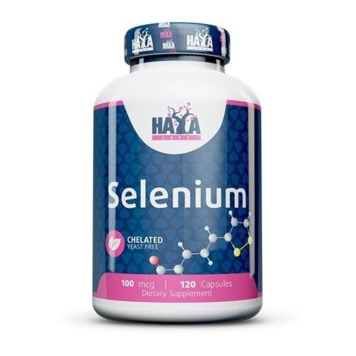   Haya labs Selenium Chelated yeast free (   ) 100  120  (Haya Labs)  -     , -  