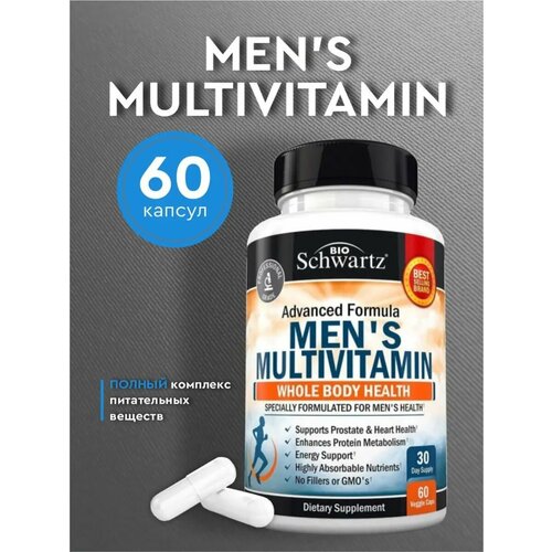 ���� BioSchwartz Advanced Formula Men`s Multivitamin (�������������� ��� ������) 60 ������ (BioSchwartz)