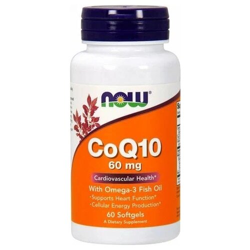    NOW CoQ10, 60 , 60 .  -     , -  