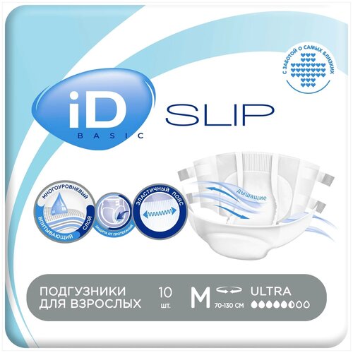      iD Slip Basic, M, 5.5 , 70-130 , 1 .  10 .  -     , -  