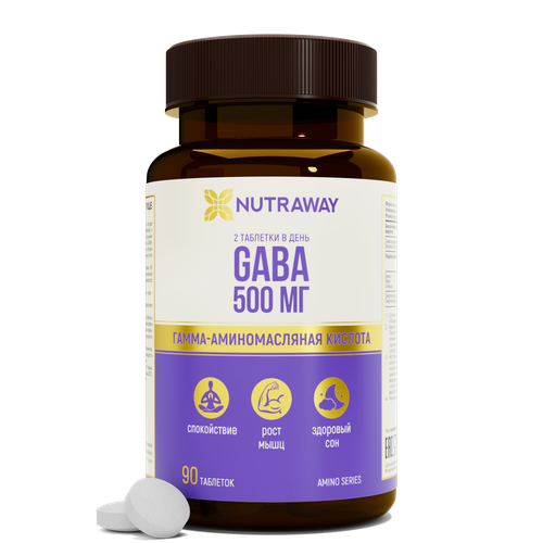        GABA / 500mg NUTRAWAY 90   -     , -  