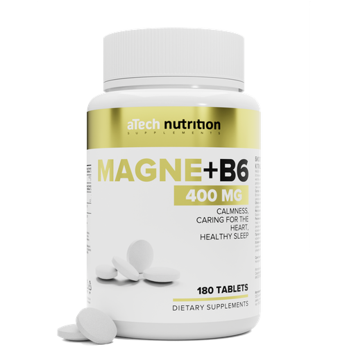    +6 / MAGNE+ 6 aTech nutrition 180   -     , -  