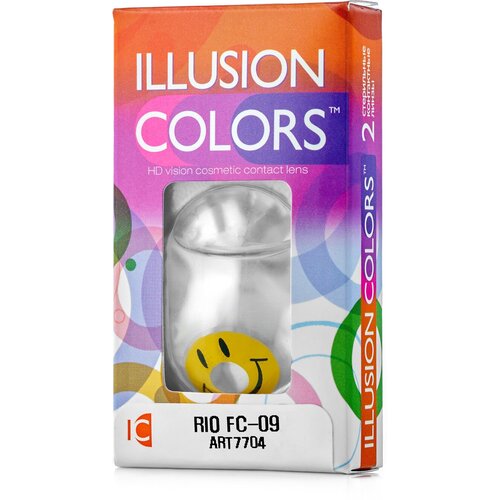     ILLUSION olors Rio, 2 ., R 8,6, D 0, fc-09  -     , -  