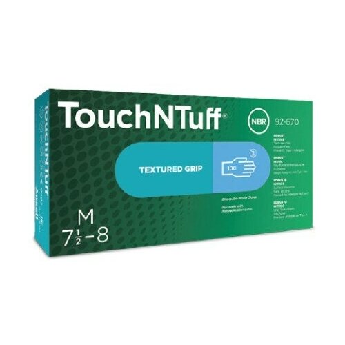     Ansell TouchNTuff 92-670, : ,  M, 100 . (50 ), , 12   -   -     , -  