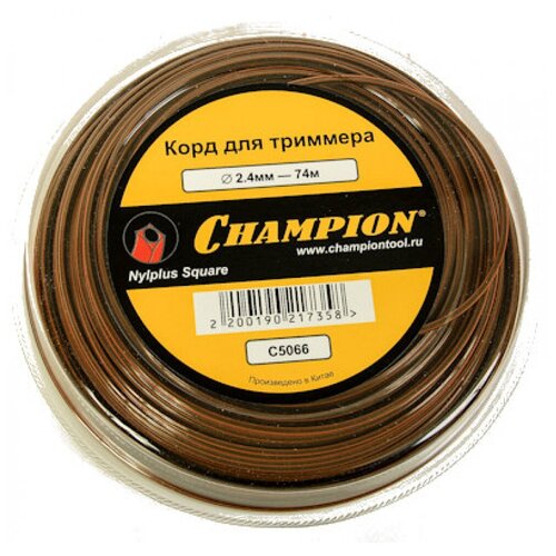  CHAMPION  . Nylplus Square 2.4* 74 () C5066 