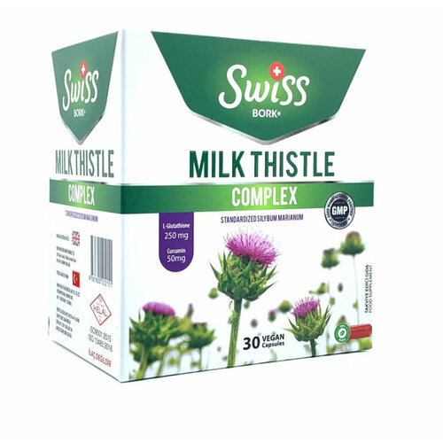   Milk Thistle Swiss Bork /     , 30   -     , -  