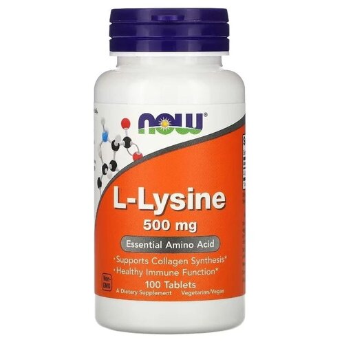    NOW L-Lysine, 110 , 271 , 500 , 100 .  -     , -  