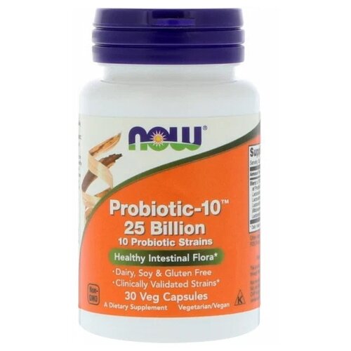    NOW Probiotic-10 25 Billion, 150 , 100 , 30 .  -     , -  