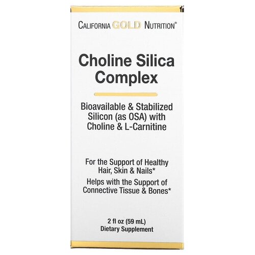 ���� California Gold Nutrition Choline Silica Complex ��., 59 ��, 110 �