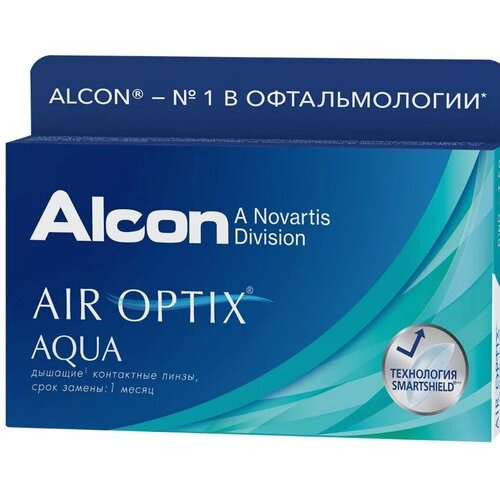     Alcon Air optix Aqua, 6 ., R 8,6, D -5,25, 1 .  -     , -  