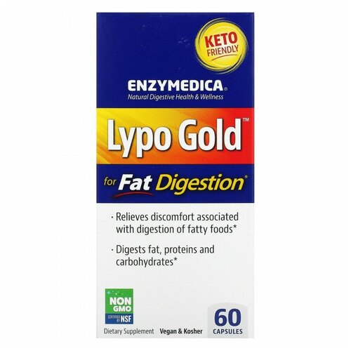   Enzymedica, Lypo Gold,   , 60   -     , -  