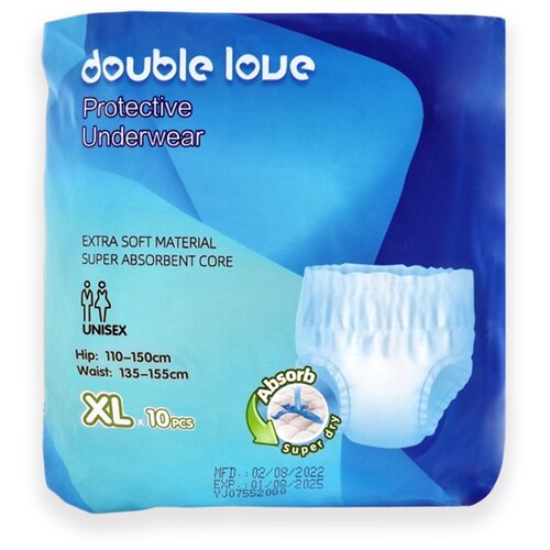       Double love  XL (  110-150 )/10 .  -     , -  