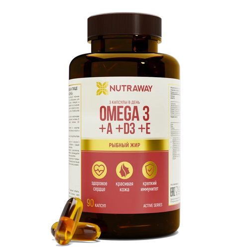     Omega 3 +A+D3+E, Nutraway 90     -     , -  