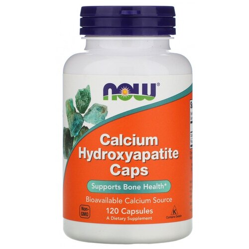    NOW Calcium Hydroxyapatite Caps, 240 , 100 , 120 .  -     , -  