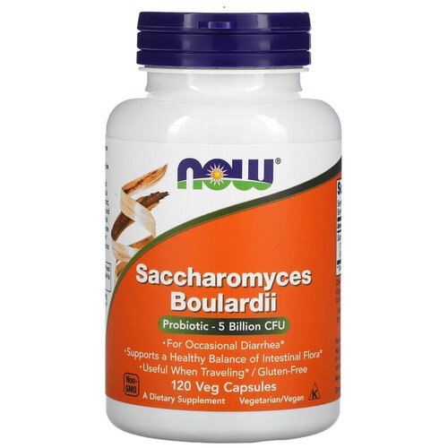    NOW Saccharomyces Boulardii, 140 , 5  , 120 .  -     , -  