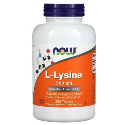    NOW L-Lysine, 200 , 250 , 500 , 250 .  -     , -  