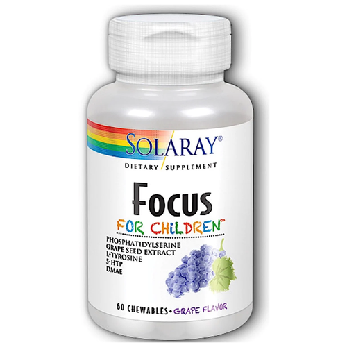     Focus For Children, Kids,  , 60 , Solaray  -     , -  