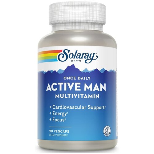   Solaray Once Daily Active Man (    ) 90   -     , -  